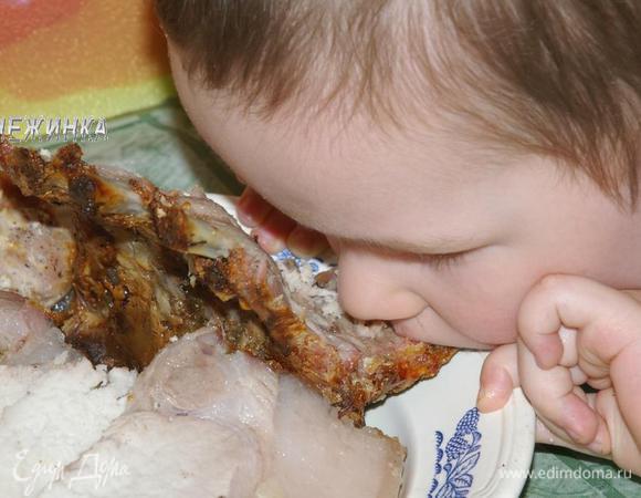 И такое оно вкусное, что ждать не было мОчи:))Ребрышки – это отдельная песня!