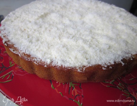 А этот я выпекла в большой форме