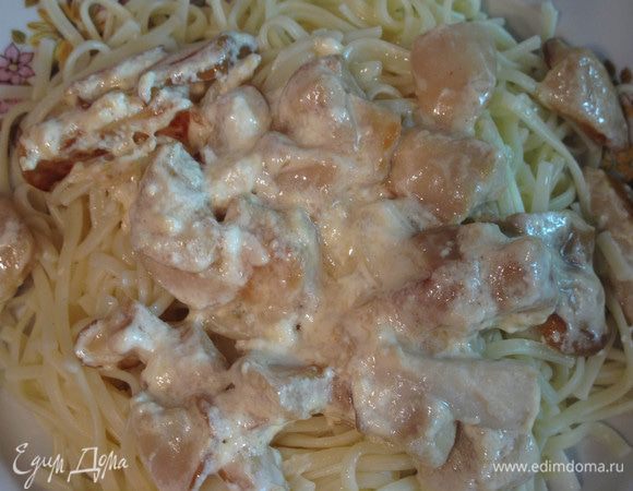 Выложите грибы на пасту и начинайте приближать лето! )))
Приятного аппетита!
