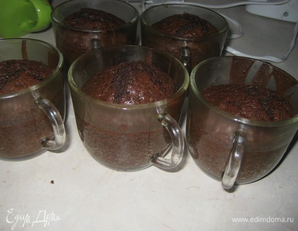 Выпекаем в ранее разогретой духовке при темп.180 гр 25-30 минут до сухой палочки. Тесто очень хорошо поднимается. Полностью остужаем.