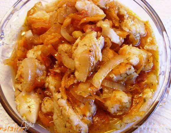 Вот мы и приготовили рыбу под маринадом в домашних условиях. Приятного аппетита!