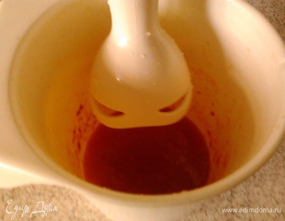 взбить все в блендере