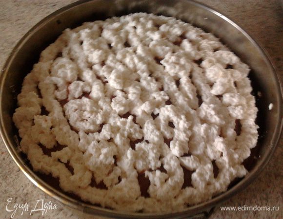 затем смазать весь трот оставшимся суфле(прослойка 3)