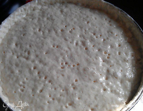 Убрать опару в выключенную духовку на 1 час.