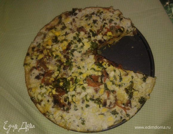 выпекать 60 минут при темп.190 гр.