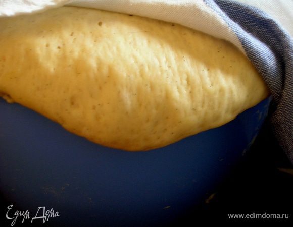 Тесто: Смешиваем воду, дрожжи, ст.л. сахара. Ждем бурленияяяяя)) Отдельно смешиваем 3 яйца, ложку сахара, ваниль, по ложке добавляем масло (после каждой ложки хорошо перемешиваем). Соединяем яйца и дрожжи. Просеиваем муку, замешиваем тесто. Накрываем полотенцем, ждем, когда поднимется вдвое!)
