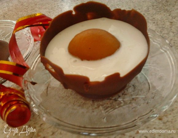 потом положить половинки абрикоса.Приятного аппетита!