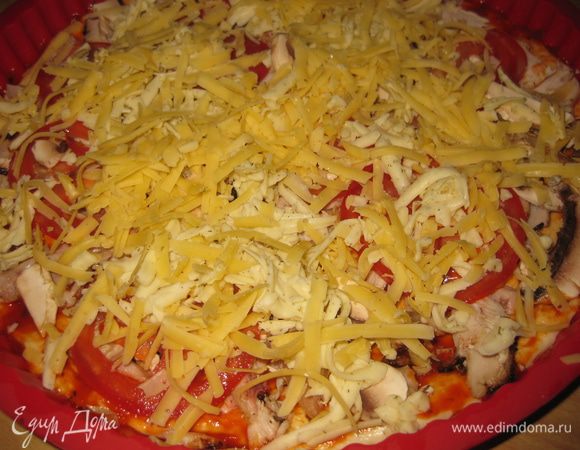 Тесто готовлю в ХП (1.5 часа). 