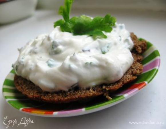 А дальше либо ржаная лепешечка...