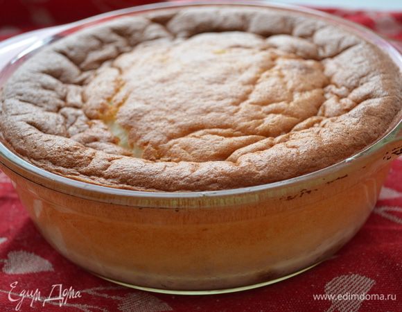 Вот такой пудинг — только из духовки.