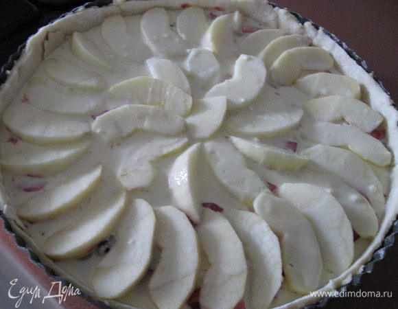 Заливаем заливкой пай.