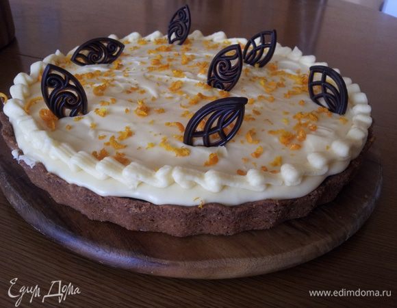 Украсить по желанию. Пирог очень, очень вкусный!!!! Попробуйте!!!