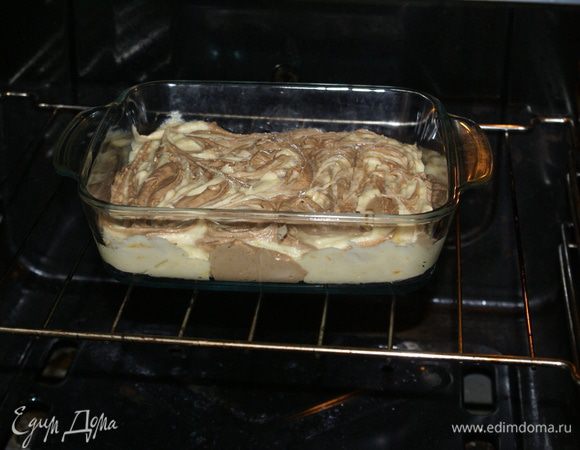 Выпекать 30 минут при 180 градусов. 
