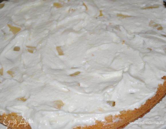 Смазываем кремом