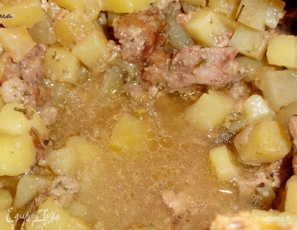 Мне не пришлось подливать бульона.