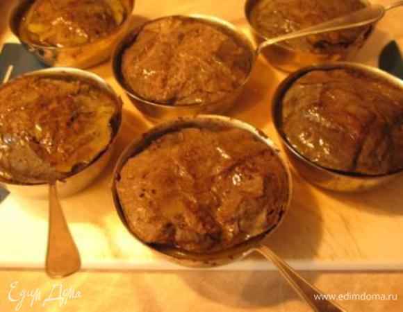 Достаем паштет, открываем фольгу и поливаем оставшимся растопленным сливочным маслом. Остужаем и на ночь в холодильник. 