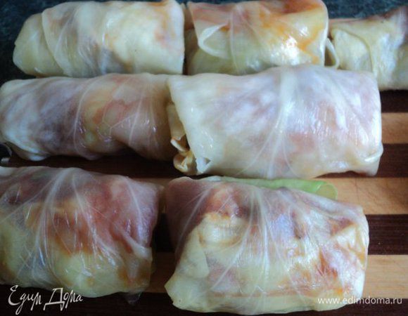 И свернут в виде голубца.