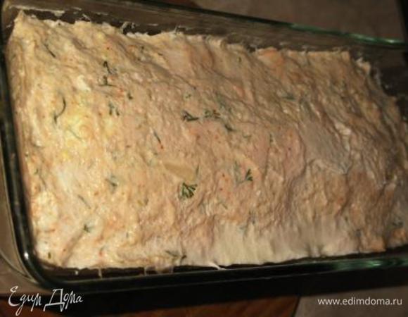 По истечении времени достать террин, снять фольгу, остудить. Слить жидкость.