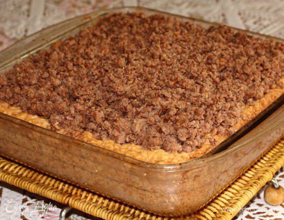 Поставить в разогретую духовку до 180.Выпекать минут 40-50.
Достаём..полностью !!!!охлаждаем и только тогда разрезаем,иначе разрезая горячим пирог у Вас поползёт))
Очень вкусно!!!!язык проглотить можно)))