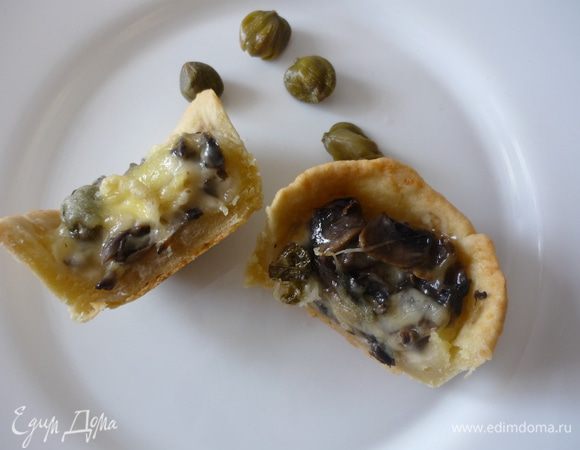 Грибные лукошки готовы! Вкусно! Можно кушать и холодными, и горячими.