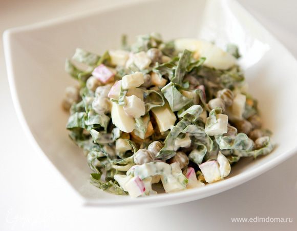 Заправить сметаной.
Приятного аппетита!