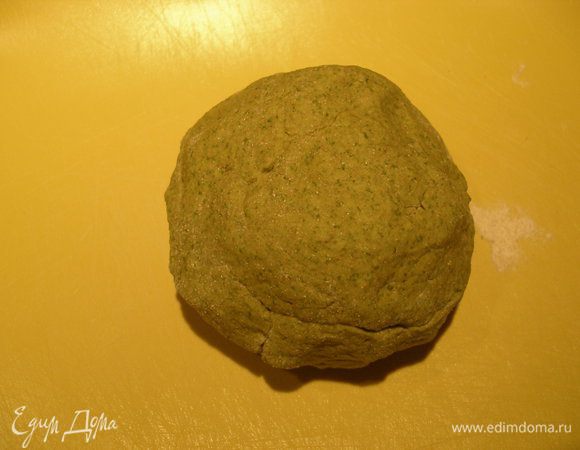 Вот такое тесто получается. 