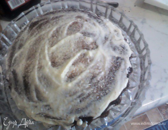 мажем кремом...