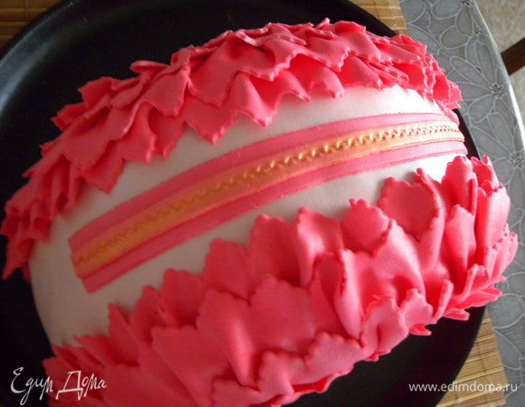 ... Затем замок (подкрасить сухим кондурином)