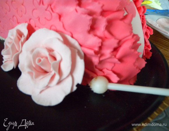 ... Заранее я делала розы