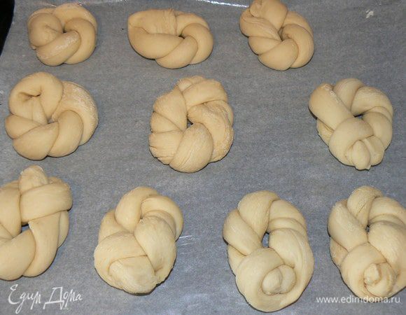 Дать бубликам полежать еще 25 минут.