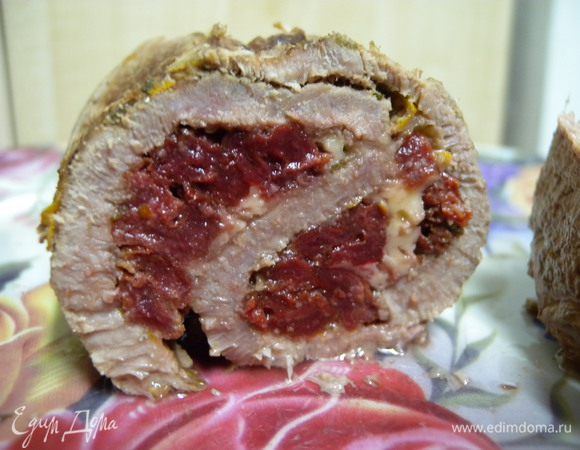 Остудила и нарезала.