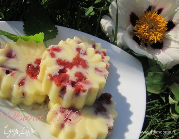 Достать десерт из формочек. Приятного Вам аппетита.)!