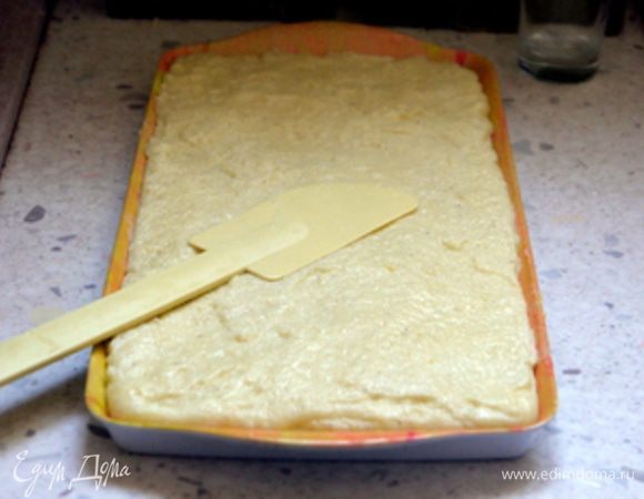 и разровнять лопаткой. Поставить остывать.

