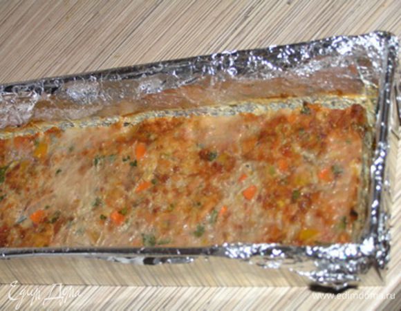 Запекать при 190*С около часа.