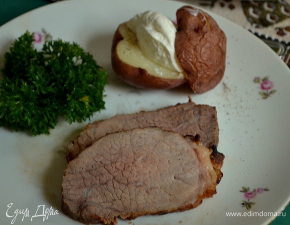 И подаем с гарниром.