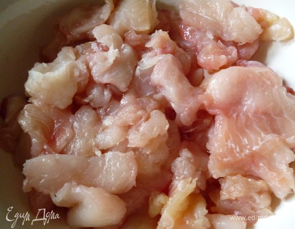 Приготовьте филе.