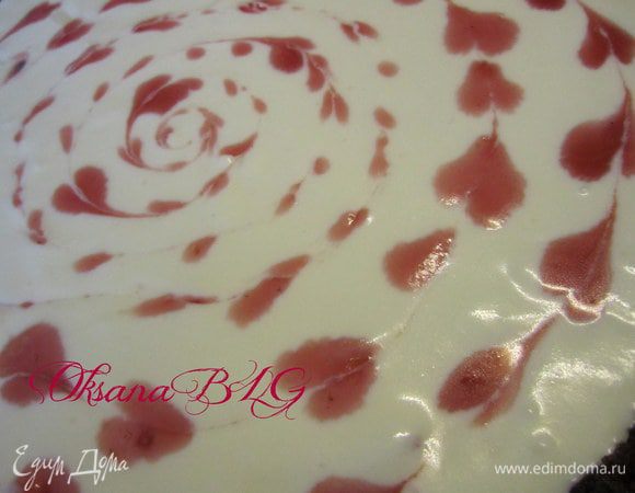 Зубочисткой прорисовать 