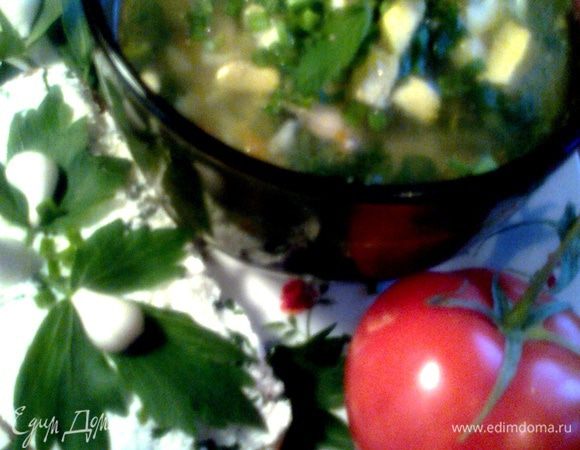 Подаём к крапивному супчику или просто на завтрак!(http://www.edimdoma.ru/retsepty/41579-sup-molodo-zeleno-eksperimentiruy-s-tefal)