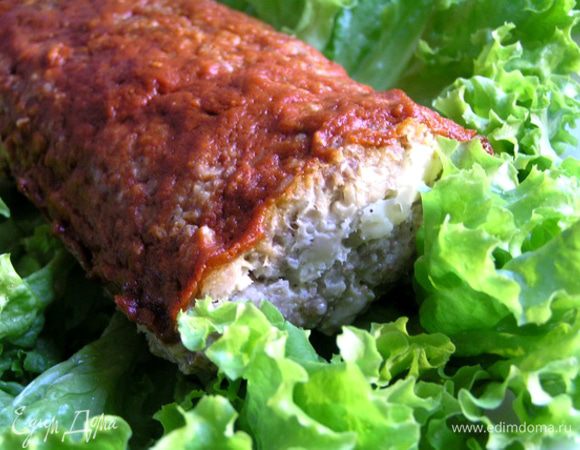 Подавать на листьях салата. Приятного аппетита! :)