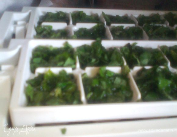 Отправляем на ночь в морозилку.