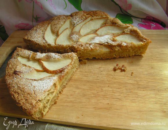 Выпекать пирог  35-40 минут
Горячий щедро посыпать пудрой, остудить и подавать)
Приятного аппетита!!!)