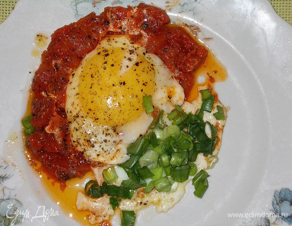 добавить нарезанный лук и...приятного аппетита.