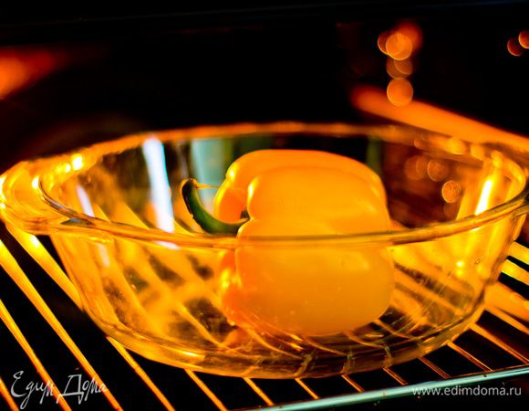 Перец запекаем в духовке 20 минут