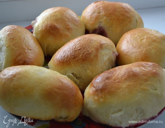 Вот что у нас получилось, нежное, воздушное тесто. Приятного аппетита!!!