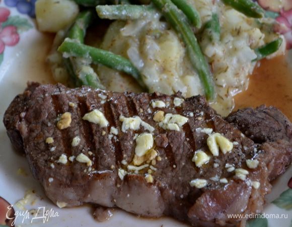 Наш ужин или обед готов.