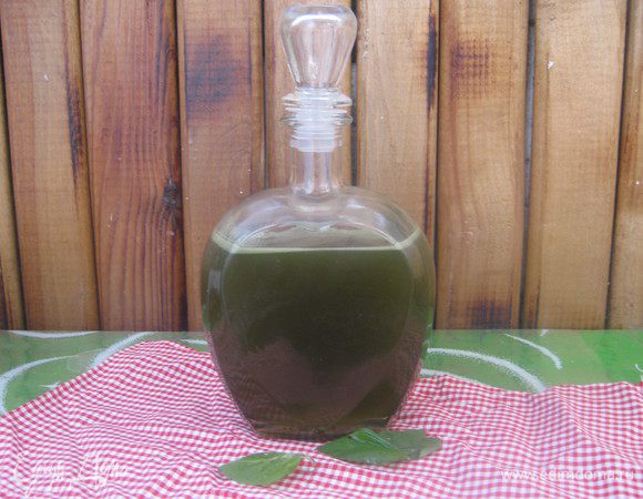 Мятный сироп с насыщенным вкусом готов! Храним его в холодильнике.