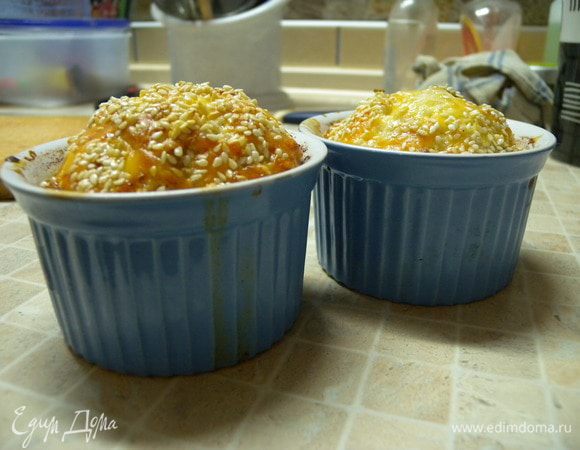 Запечь в духовке (до готовности) минут так 30. 