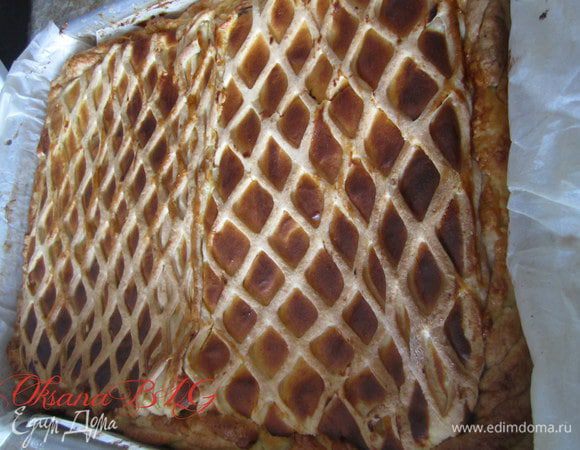 Выпекать в разогретой духовке (190 градусов) в течении часа, за 10-15 минут до окончания приготовления температуру можно уменьшить до 180 градусов.