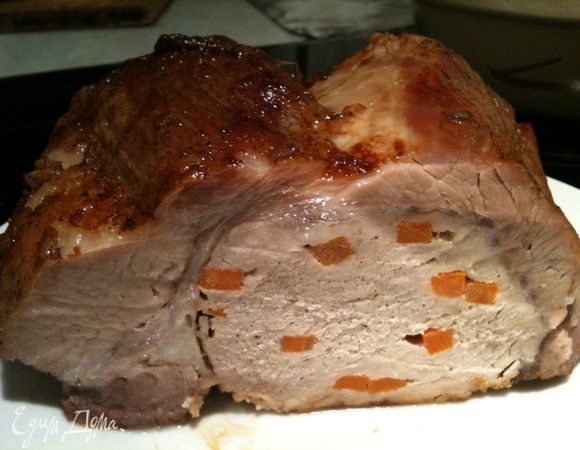 Охладить, нарезать порционными кусками и подавать к столу. Приятного аппетита!