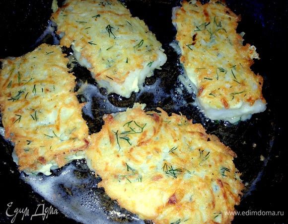 с одной и другой стороны до румяной корочки